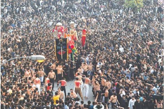 Youm-e-Ali procession to commemorate martyrdom of Hazrat Ali (AS)