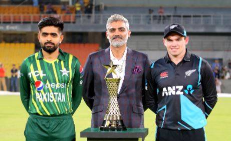 Trophy unveiled as Pakistan, New Zealand T20I series set to start tomorrow