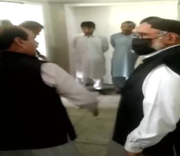 Courtroom turns into battleground as PTI leader hurls shoe at senior NIRC member