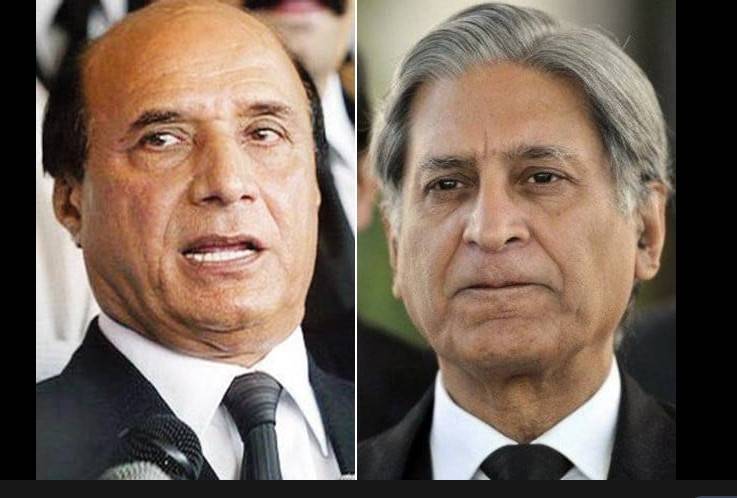 PPP mulls action against Aitzaz Ahsan, Latif Khosa