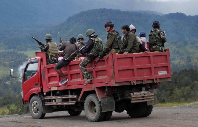 Soldier killed as separatists ambush military in Indonesia's Papua