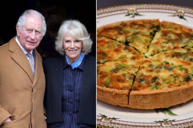 Fit for a king... and queen: UK royals serve up 'Coronation Quiche' recipe