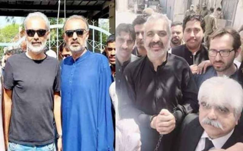 PTI's Ali Amin Gandapur's hairstyle changed in police custody