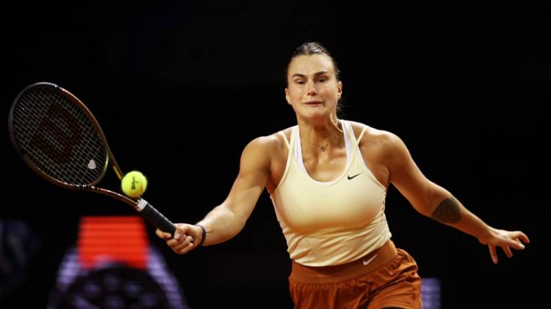 Swiatek faces Sabalenka for Stuttgart title after Jabeur retires