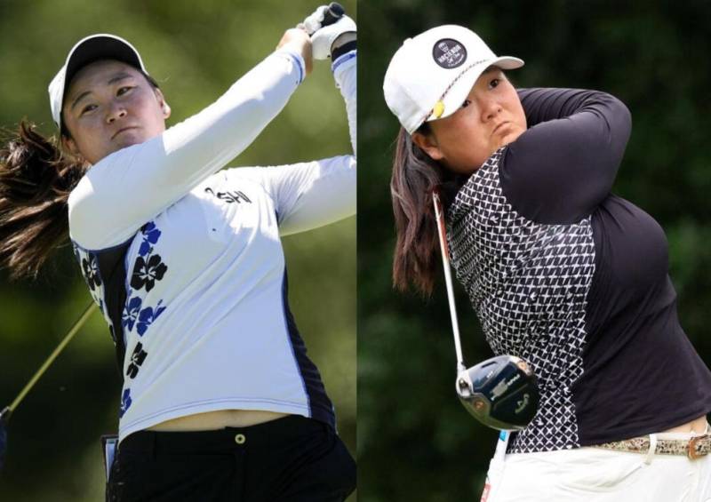 Corpuz, Yin share lead at LPGA Chevron Championship.