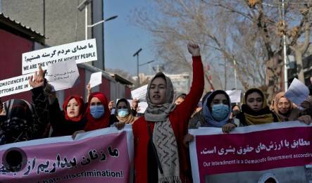 Taliban say ban on women working for UN 'internal social matter'