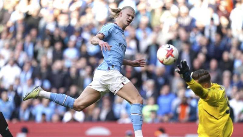 Man City's Haaland equals Premier League goal record