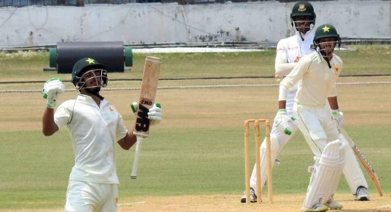 Shahzaib's ton puts Pakistan U19 in commanding position