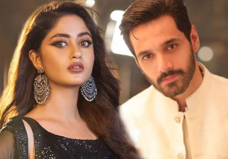 Sajal Aly spotted FAN-GIRLING Wahaj Ali