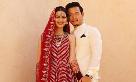 Actress Madiha Imam ties knot with filmmaker Moji Basar