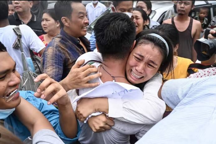 Myanmar junta pardons over 2,000 political prisoners