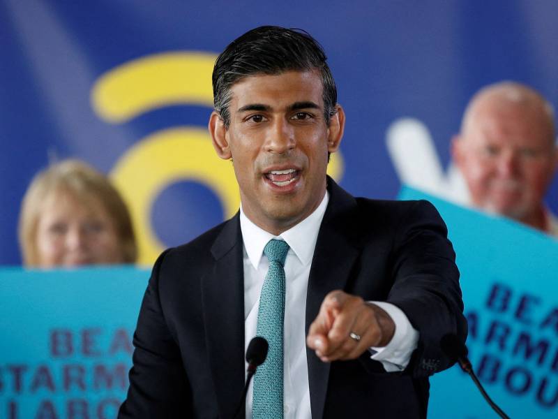 UK's Rishi Sunak faces first date with voters