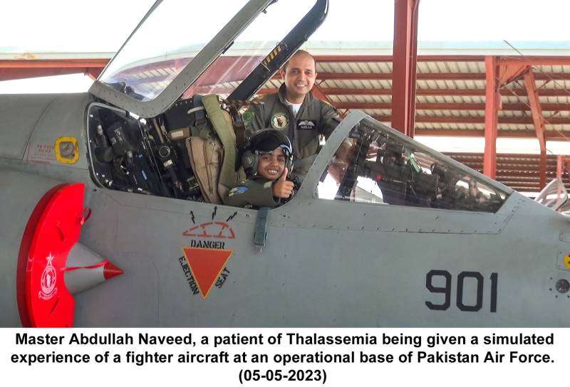 PAF made a wish come true for an aspiring child