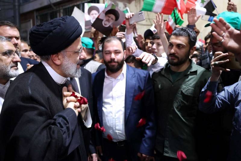 Iran and Syria vow to strengthen ties as Raisi wraps up Damascus visit