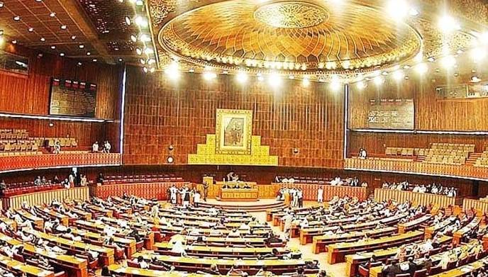 Motion of contempt of parliament bill moved in National Assembly