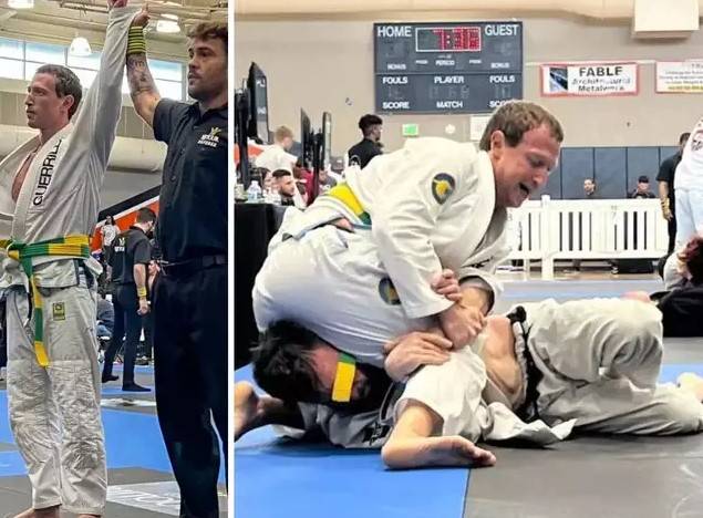 Facebook's Zuckerberg wins gold in jiu-jitsu tournament