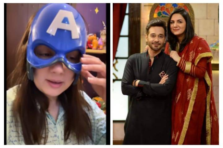 Sana Faysal opts Spiderman appearance, shares hilarious video