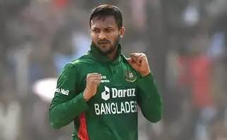 Bangladesh's Shakib ruled out for six weeks