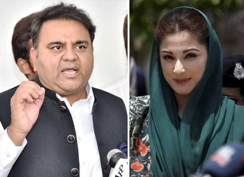 Maryam ridicules PTI after Fawad's video on evading arrest goes viral