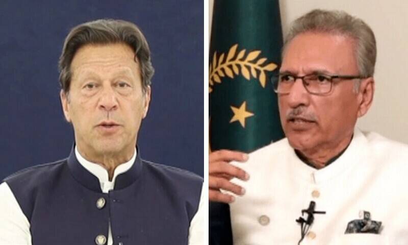 Imran Khan should openly condemn May 9 riots: President Alvi