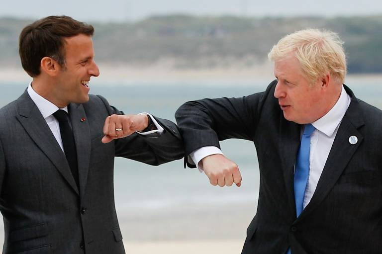 Johnson called Macron a '4 letter word starting with C': aide