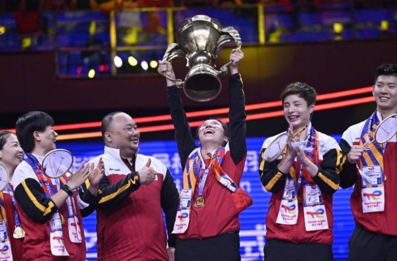 China claim record 13th Sudirman Cup badminton title