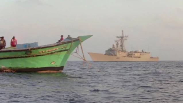 Pakistan Navy rescues six fishermen in open sea