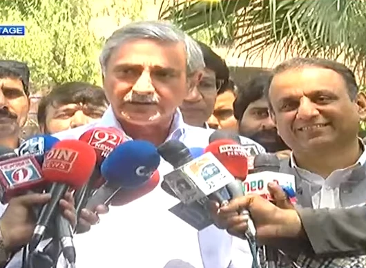 Jehangir Tareen meets important personalities in Islamabad today