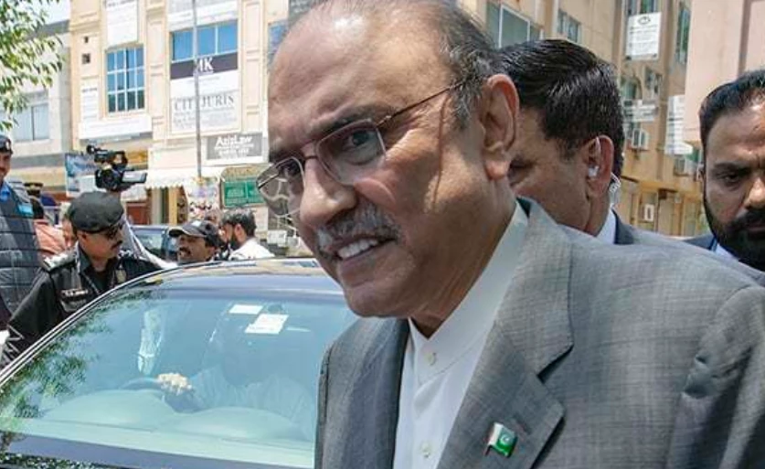 Asif Ali Zardari visits Ayaz Sadiq