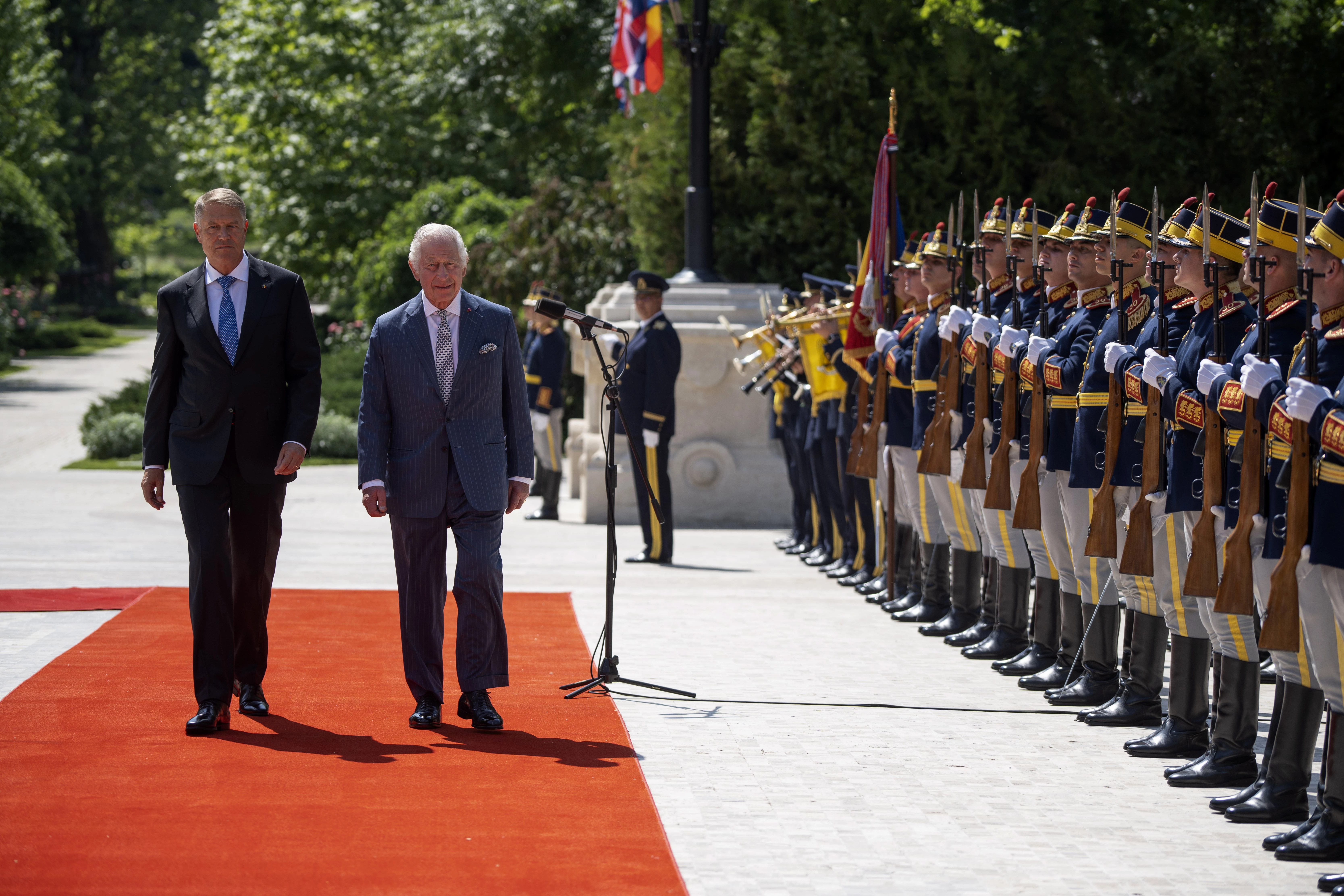 King Charles III arrives in Romania for first visit after coronation