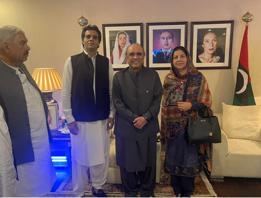 PPP Central Punjab leadership meets Asif Ali Zardari