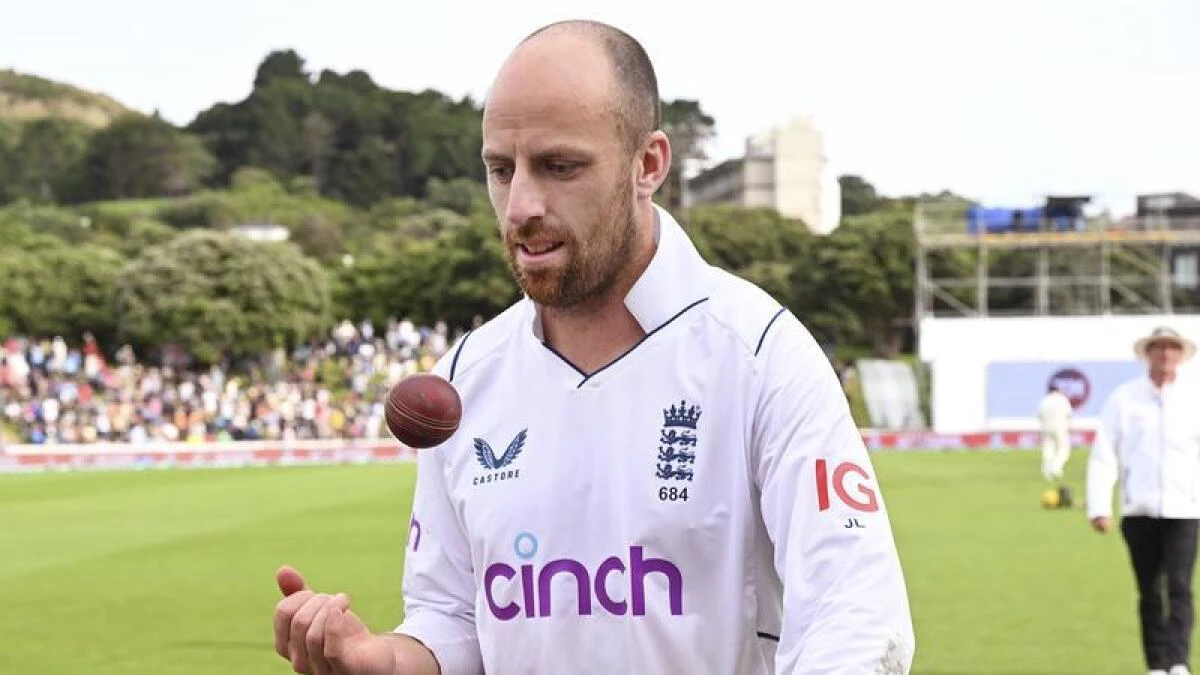 England spinner Jack Leach ruled out of Ashes