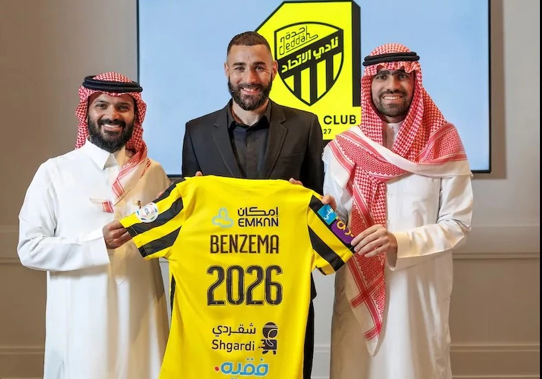 Karim Benzema signs for Saudi Arabia's Al-Ittihad