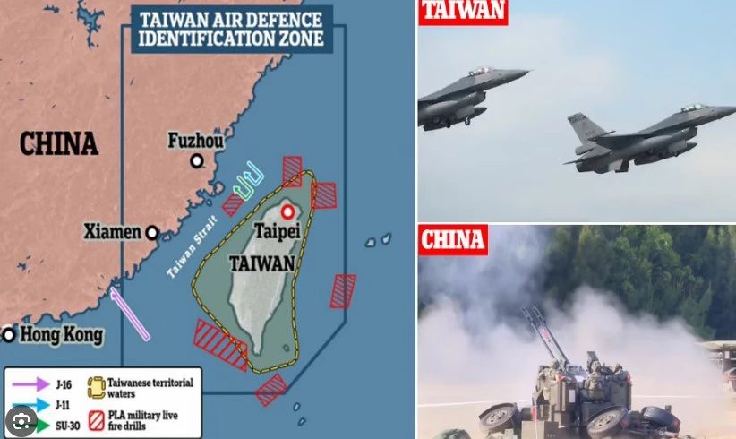 37 Chinese warplanes cross into Taiwan's defence zone