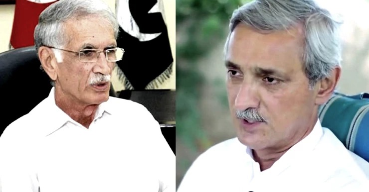 Pervez Khattak, Jehangir Tareen sort out matters