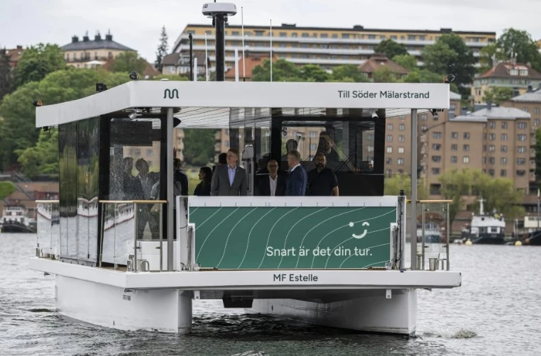 First self-driving urban ferry sets sail in Sweden