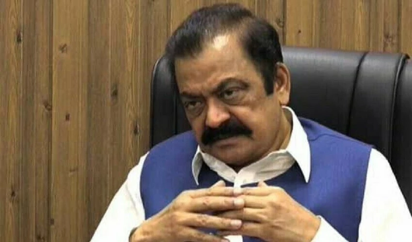 Sanaullah delivers military brass' message of legal action to PTI Chairman