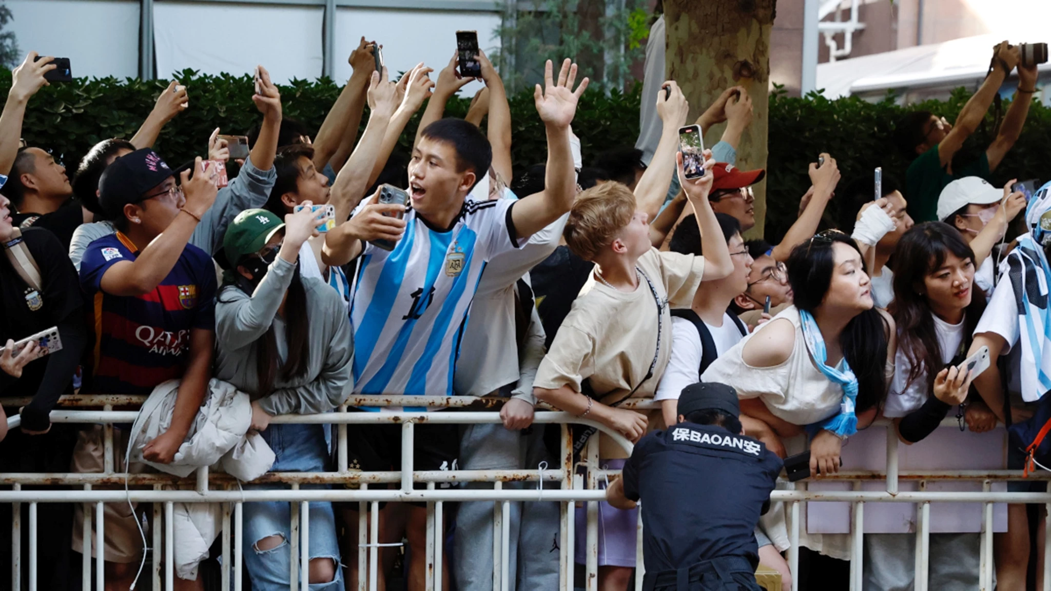 Messi mania reaches fever pitch ahead of Beijing friendly