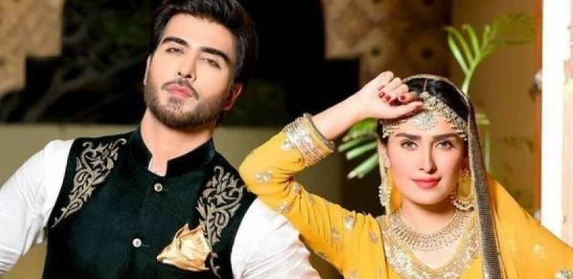 Fans confused over STRANGE INTERACTION between Ayeza Khan and Imran Abbas