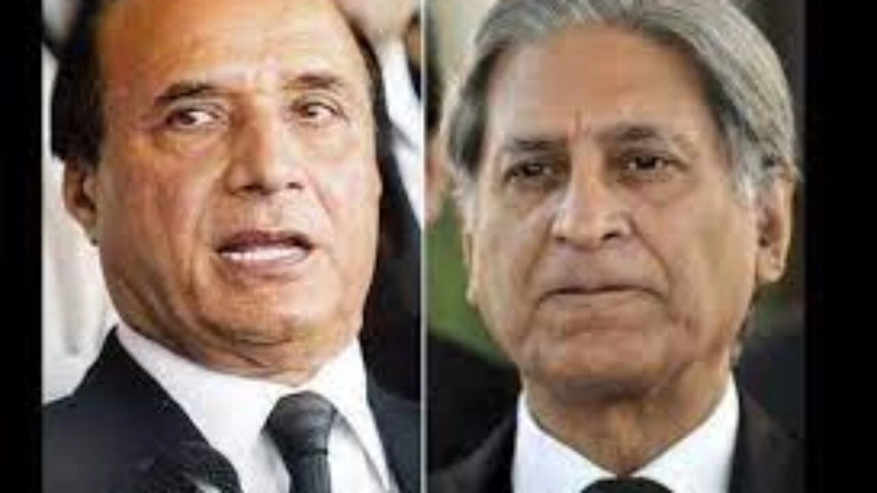 Aitzaz Ahsan, Latif Khosa hold meeting with CJP Bandial