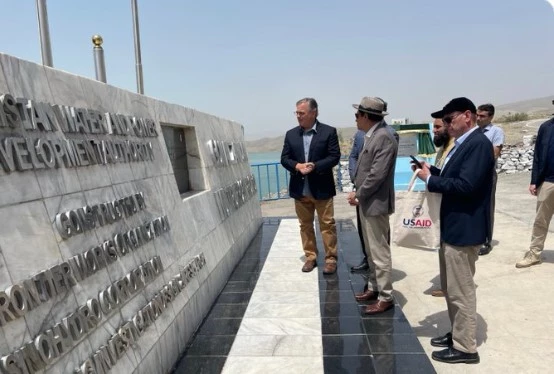 US Ambassador Blome visits Gomal Zam Dam