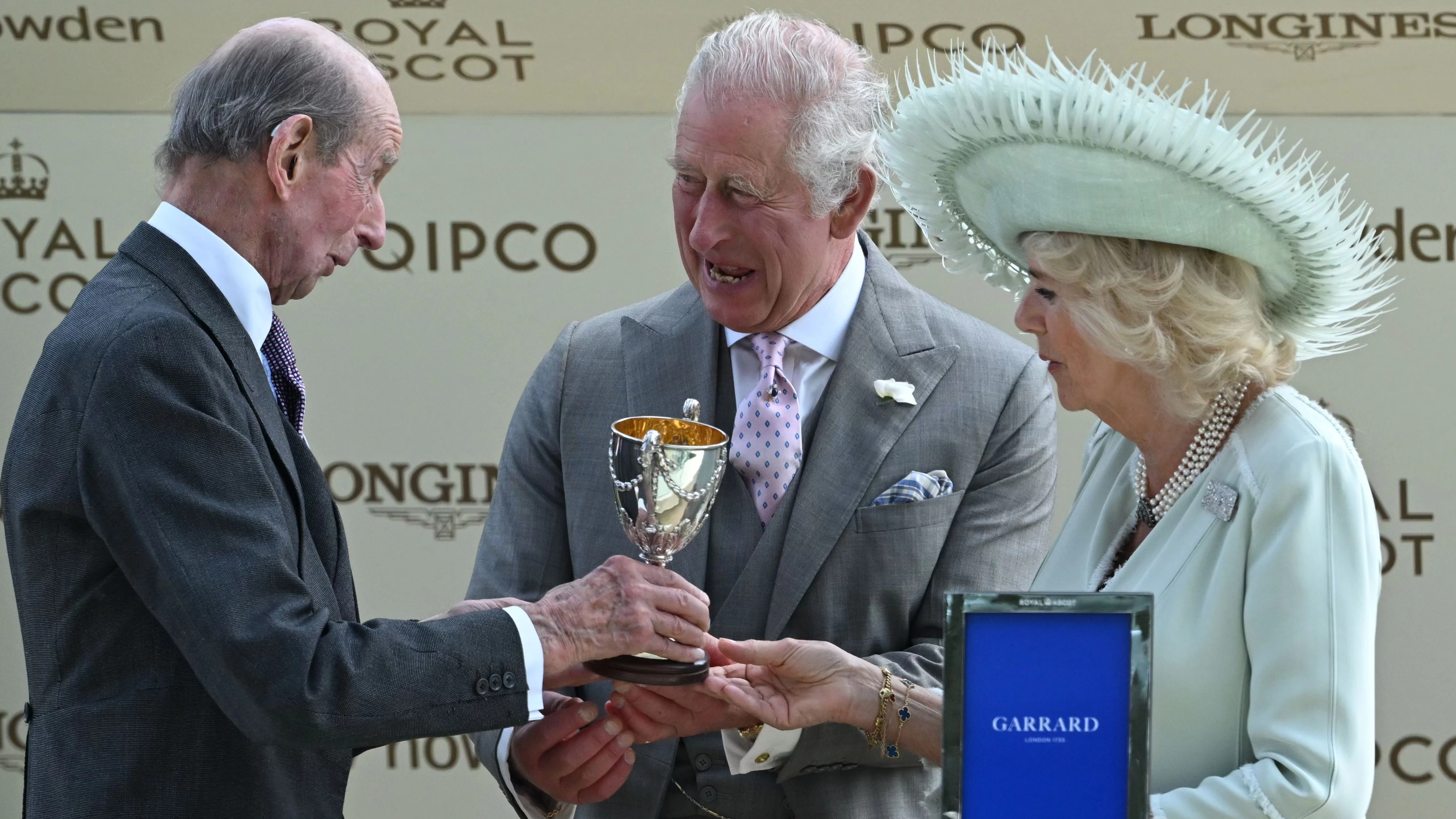 King Charles and Queen Camilla celebrate first Royal Ascot winner