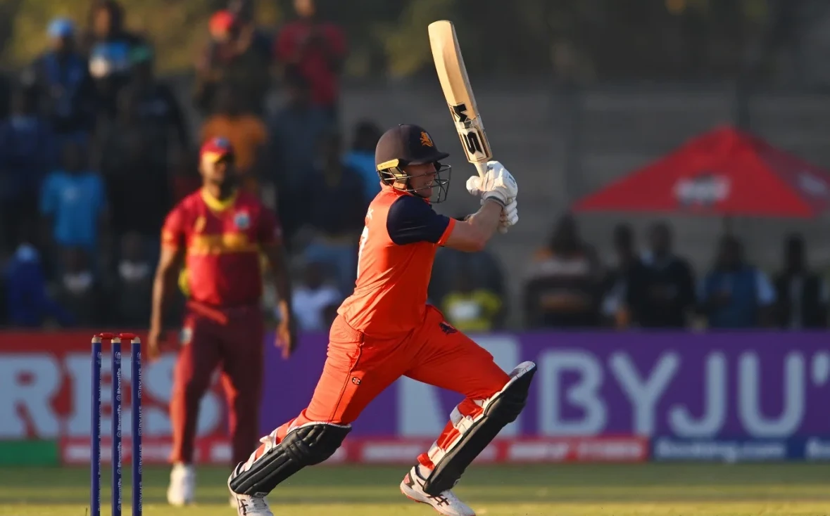 Dutch stun West Indies in super over as Zimbabwe demolish USA