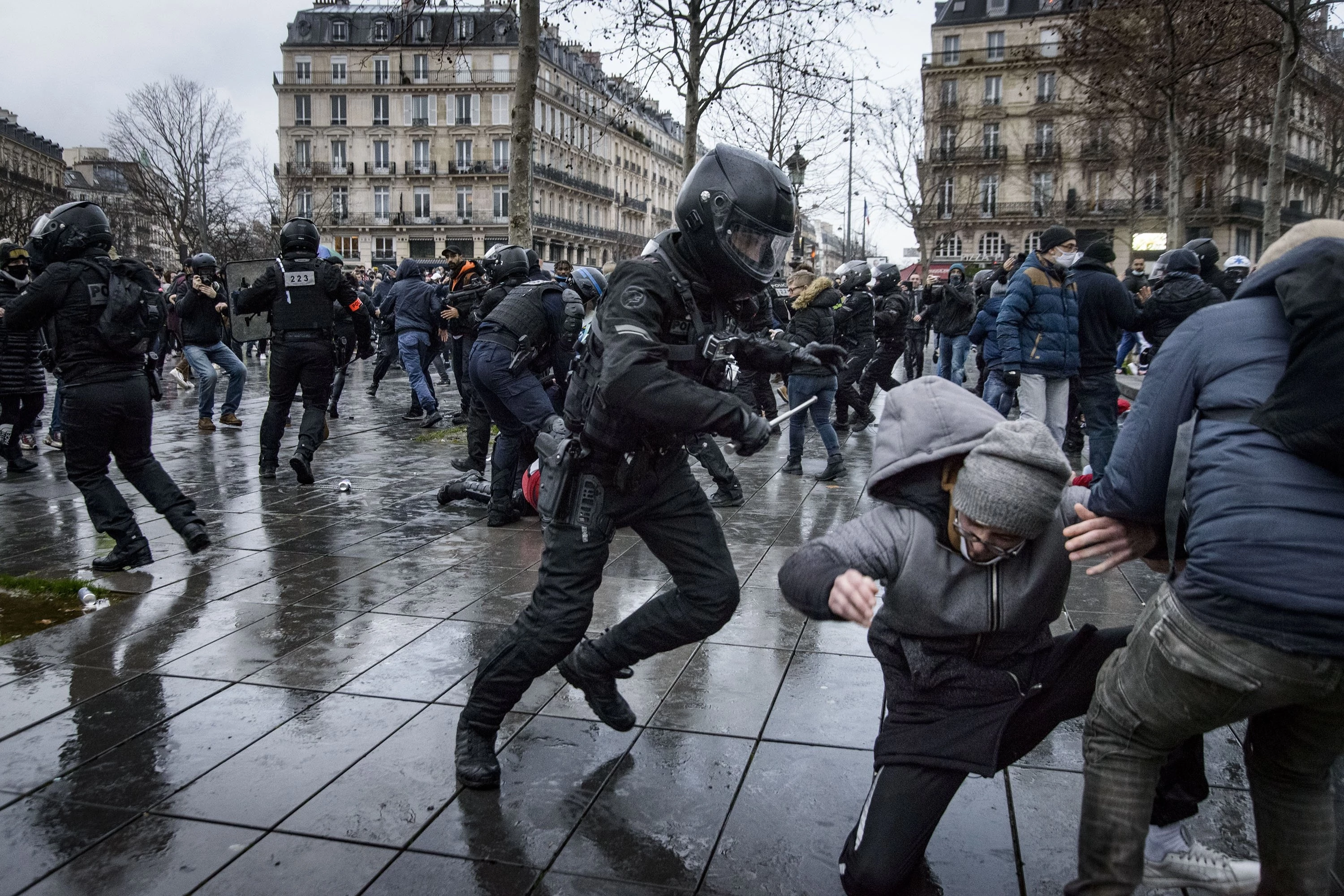 French police violence: notorious cases