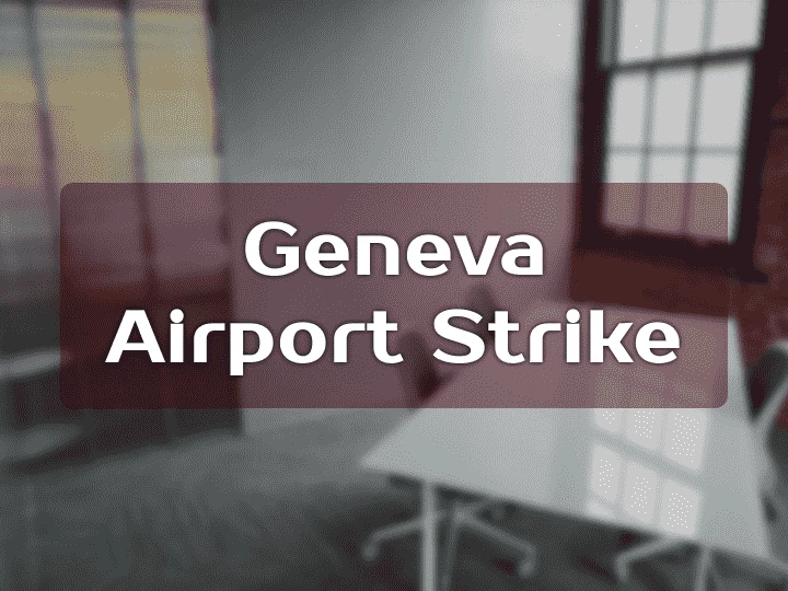 Geneva airport strike to ground flights Friday