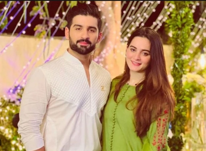 Aiman Khan and Muneeb throw GRAND DAWAT for showbiz pals