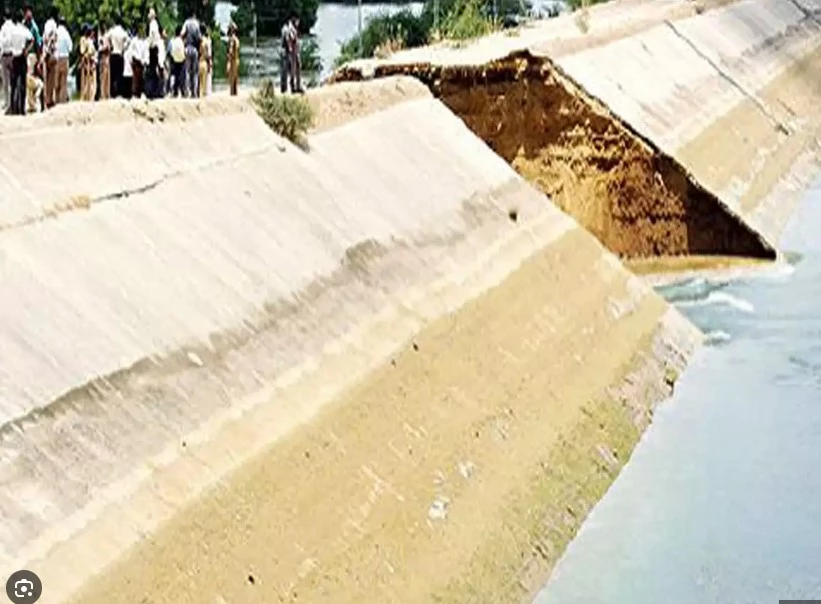 Breach in canal in Pakpattan destroys cotton and rice crops