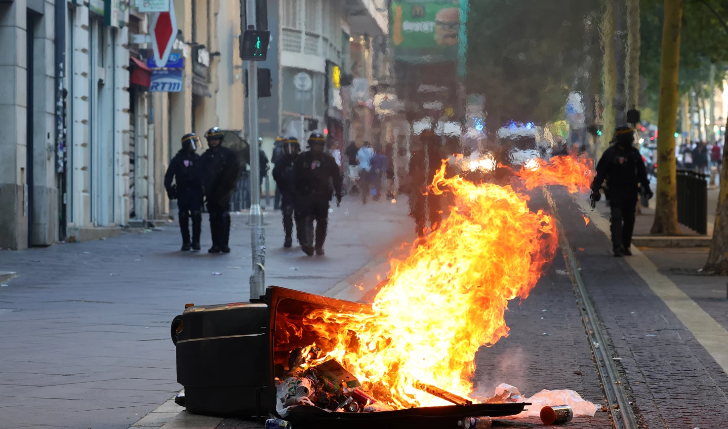 France braces for new violence as teen laid to rest