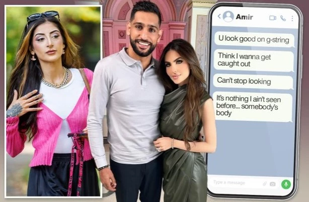 Boxer Amir Khan accuses bridal model of blackmailing him