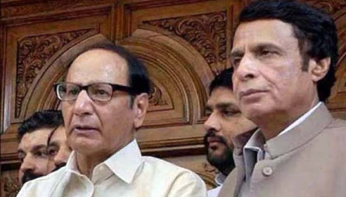 Ch Shujaat Hussain again meets Pervaiz Elahi in Camp Jail